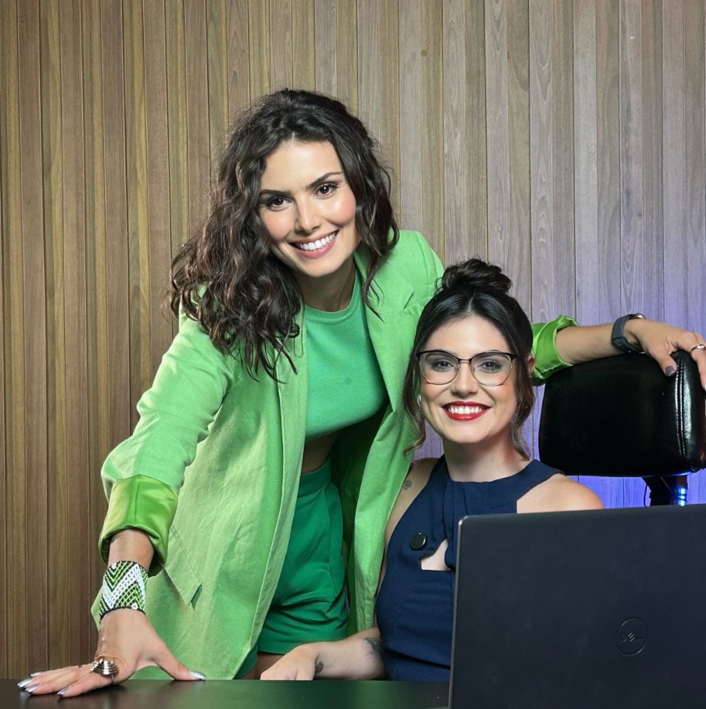 Daiane Hausen com Nathalia Arcuri